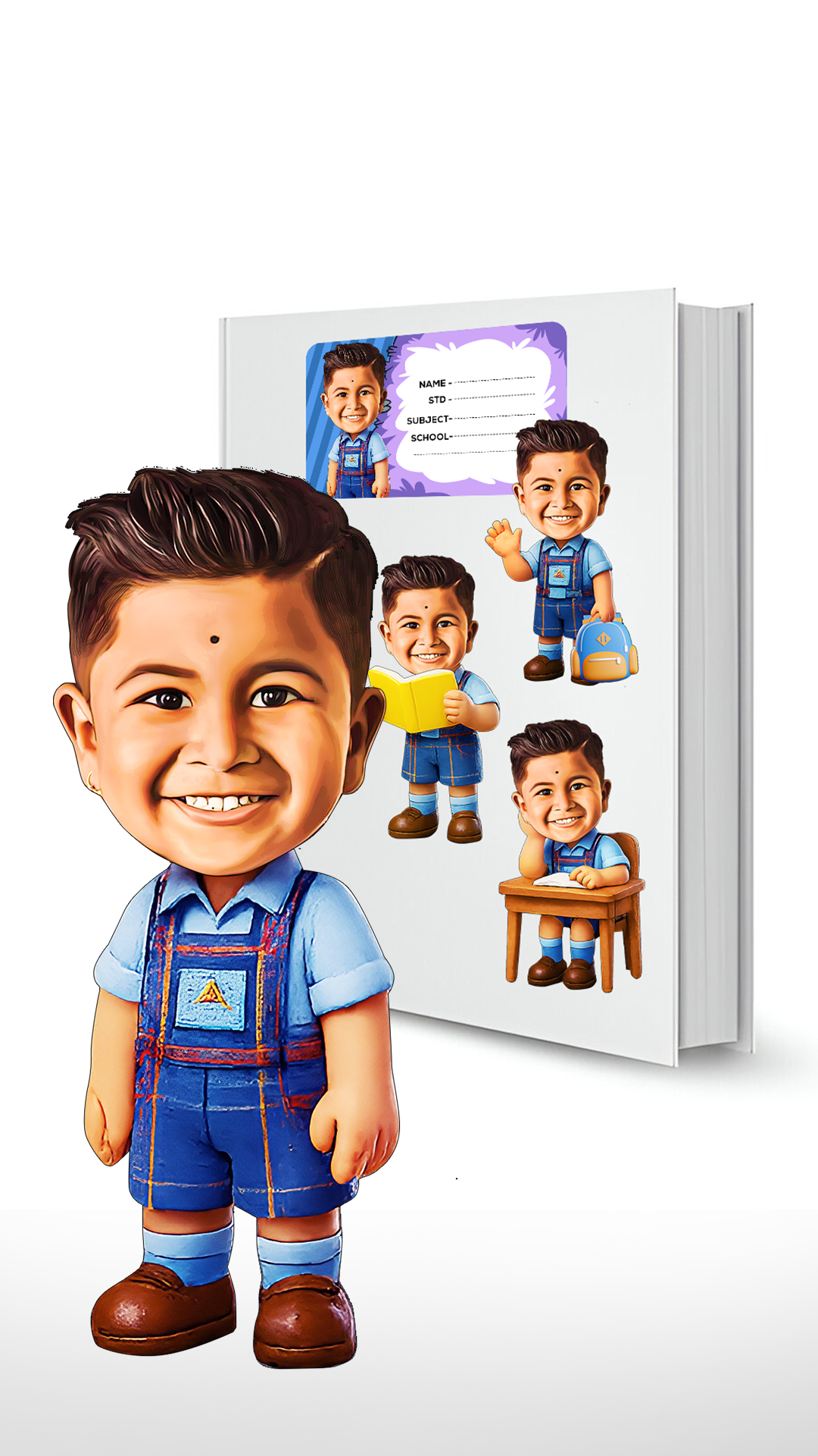 personalized book name stickers | custom school labels for kids | waterproof & durable personalized book name stickers | custom school labels for kids | waterproof & durable